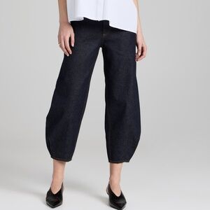 Tibi Indigo Denim Brancusi Jeans - Size 28 Regular Sculpted Barrel